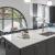 Kitchen with island